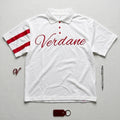“Verdane” Original White and Red Polo